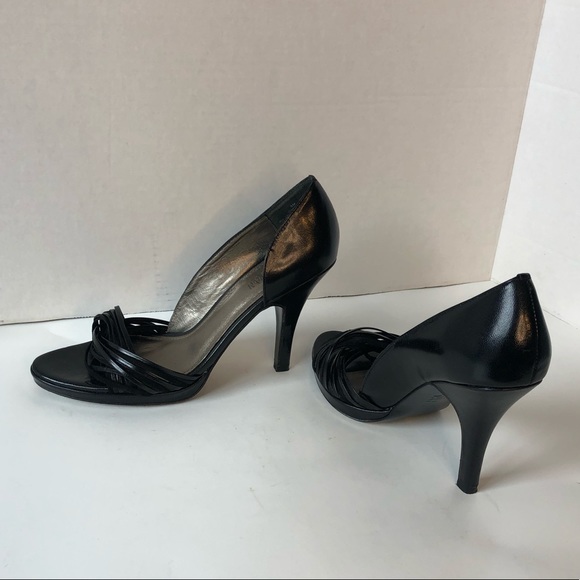 36. Parisian Platinum Black Open Side and Toe size 8 - Picture 4 of 14